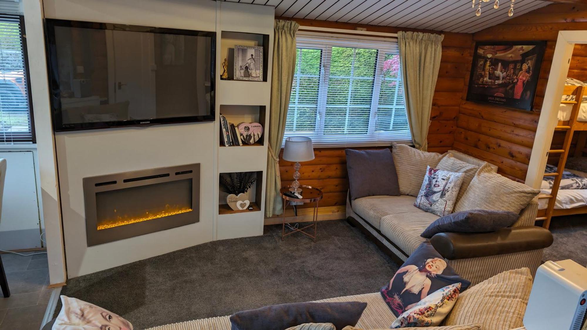 Вилла Snowdonia Log Cabin 2 Trawsfynydd Экстерьер фото